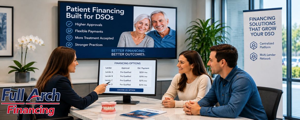 Patient financing built for Dental Service Organizations